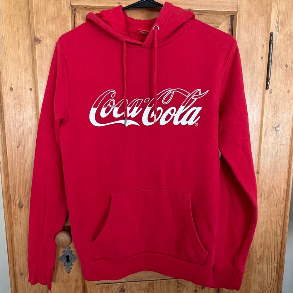 Hoodie Men’s XS Red w/Iconic Soda brand